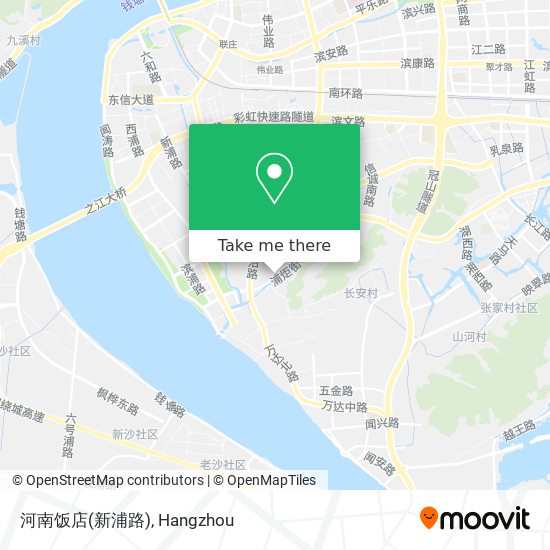 河南饭店(新浦路) map