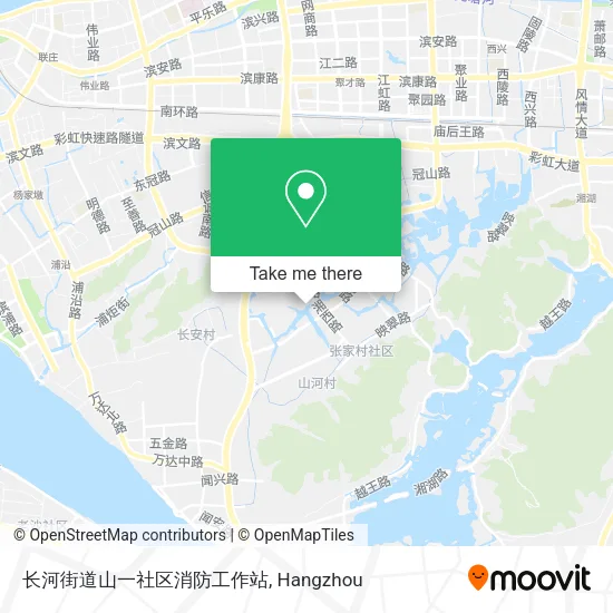 长河街道山一社区消防工作站 map