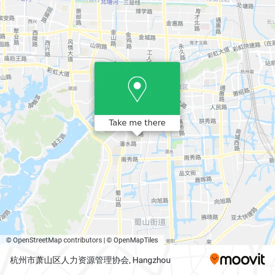 杭州市萧山区人力资源管理协会 map