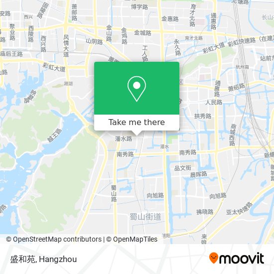 盛和苑 map