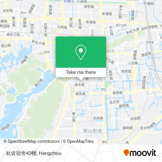 杭齿宿舍43幢 map