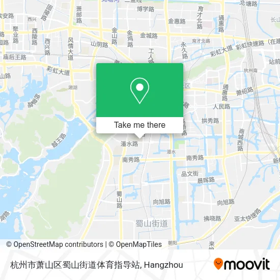 杭州市萧山区蜀山街道体育指导站 map