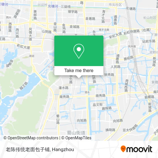 老陈传统老面包子铺 map