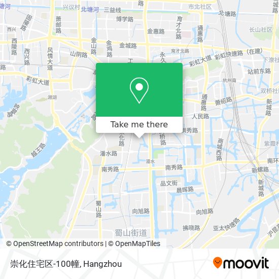 崇化住宅区-100幢 map