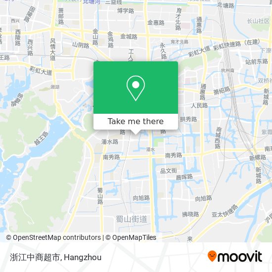 浙江中商超市 map