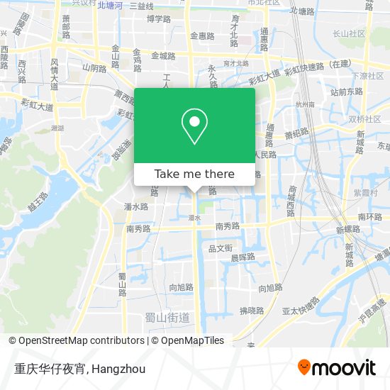 重庆华仔夜宵 map