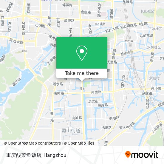 重庆酸菜鱼饭店 map