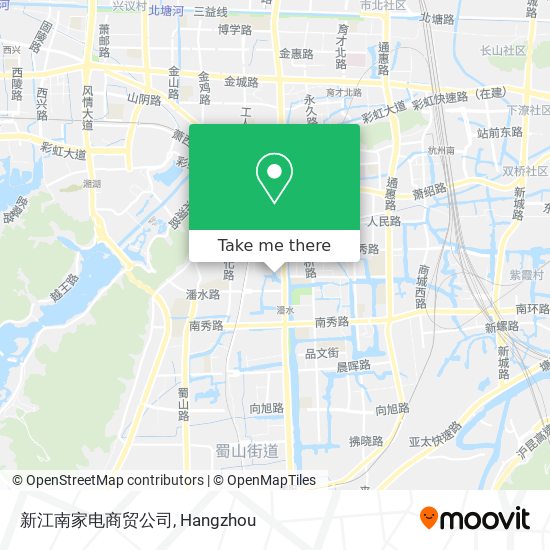 新江南家电商贸公司 map