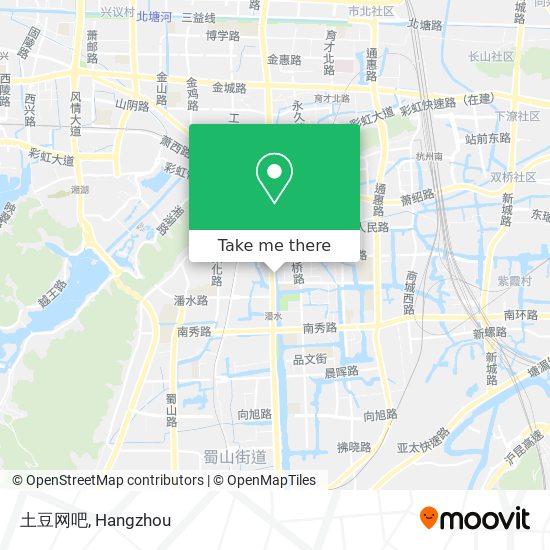 土豆网吧 map