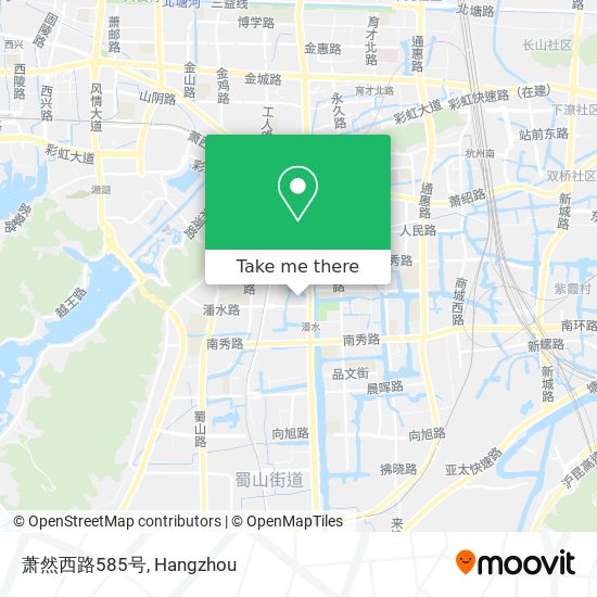 萧然西路585号 map