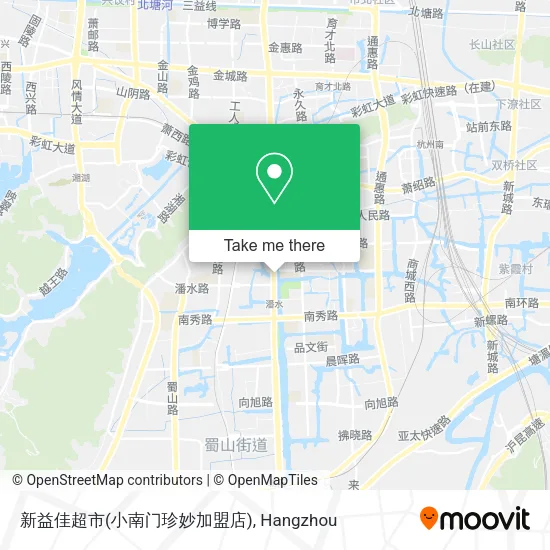 新益佳超市(小南门珍妙加盟店) map