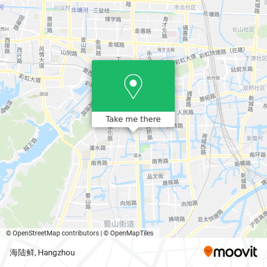 海陆鲜 map