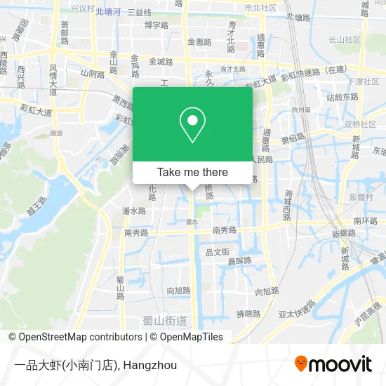 一品大虾(小南门店) map
