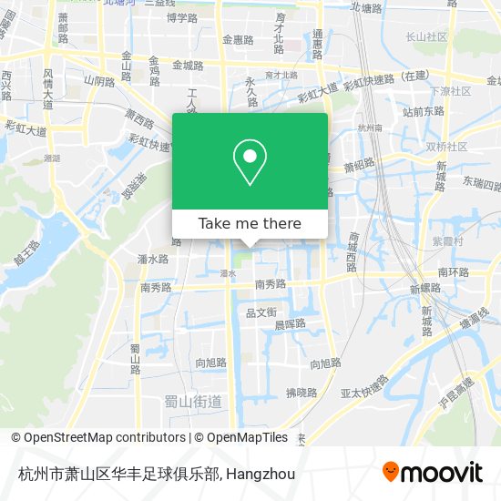 杭州市萧山区华丰足球俱乐部 map