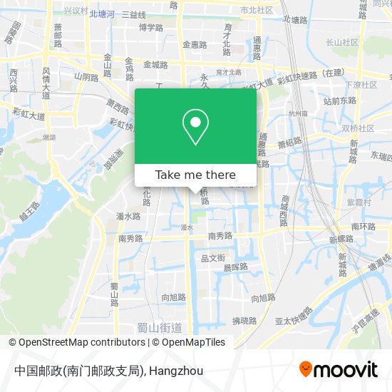 中国邮政(南门邮政支局) map