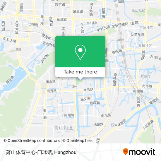 萧山体育中心-门球馆 map