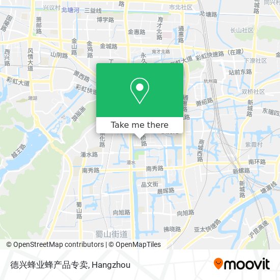 德兴蜂业蜂产品专卖 map