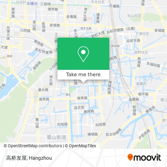 高桥发屋 map