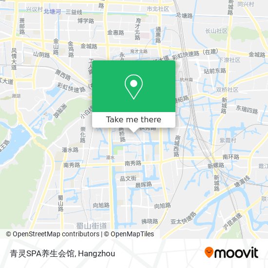 青灵SPA养生会馆 map