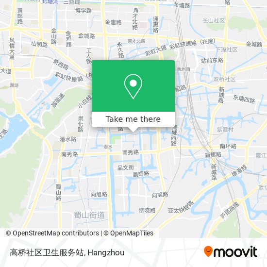 高桥社区卫生服务站 map