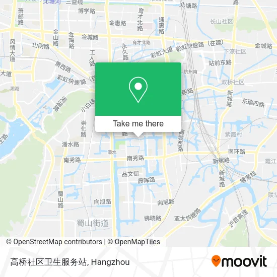 高桥社区卫生服务站 map