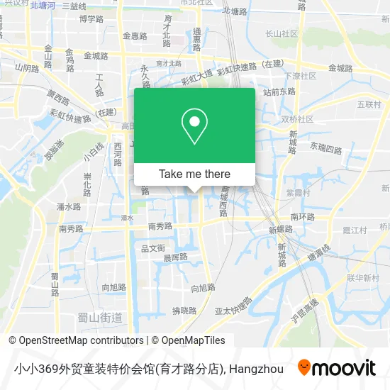小小369外贸童装特价会馆(育才路分店) map