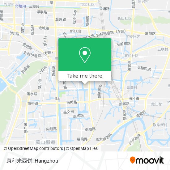 康利来西饼 map