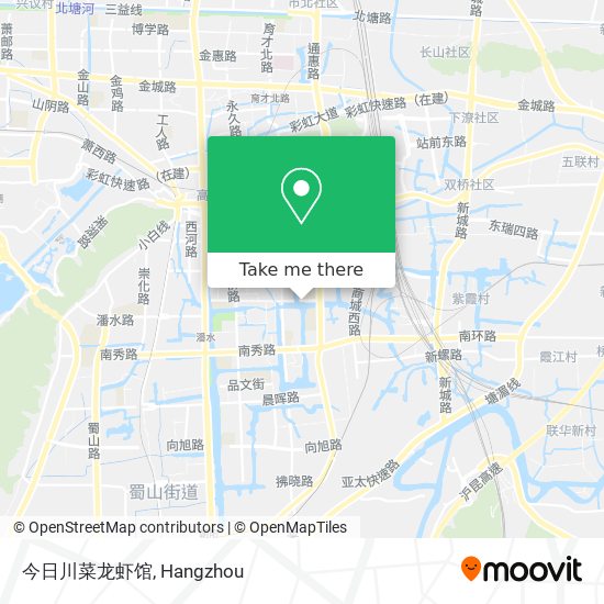 今日川菜龙虾馆 map