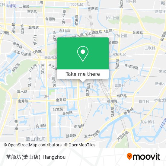 苗颜坊(萧山店) map
