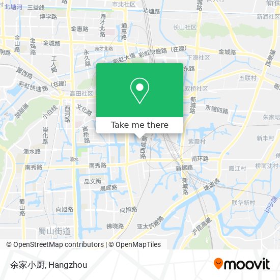 余家小厨 map