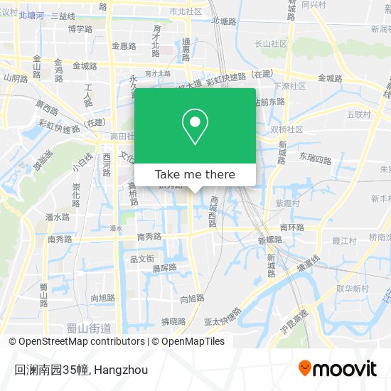 回澜南园35幢 map