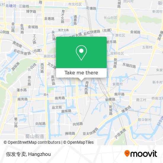 假发专卖 map