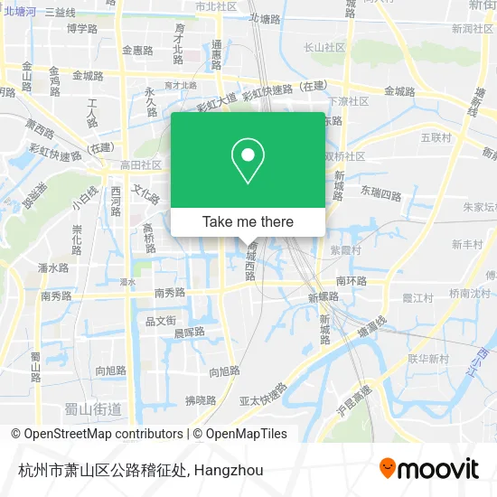 杭州市萧山区公路稽征处 map