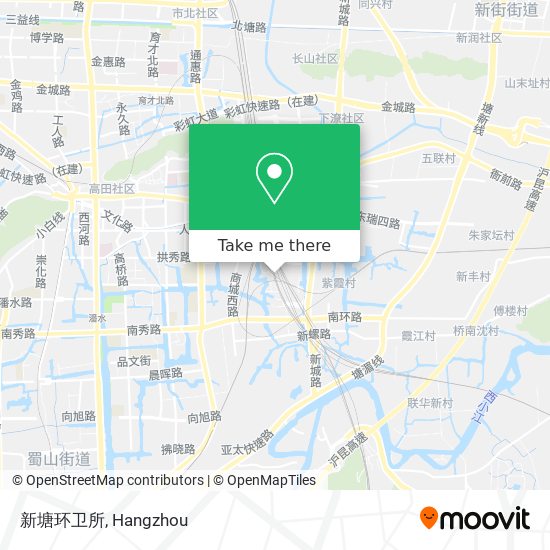 新塘环卫所 map