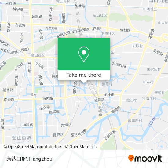 康达口腔 map