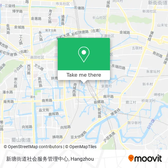 新塘街道社会服务管理中心 map
