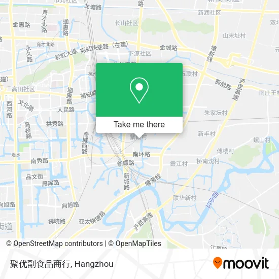 聚优副食品商行 map