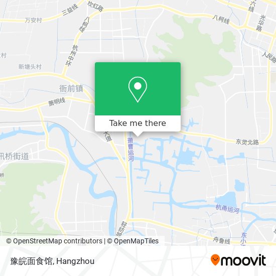 豫皖面食馆 map