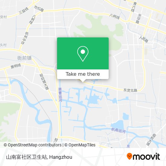 山南富社区卫生站 map
