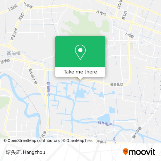 塘头庙 map