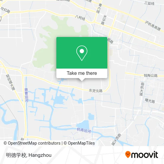 明德学校 map