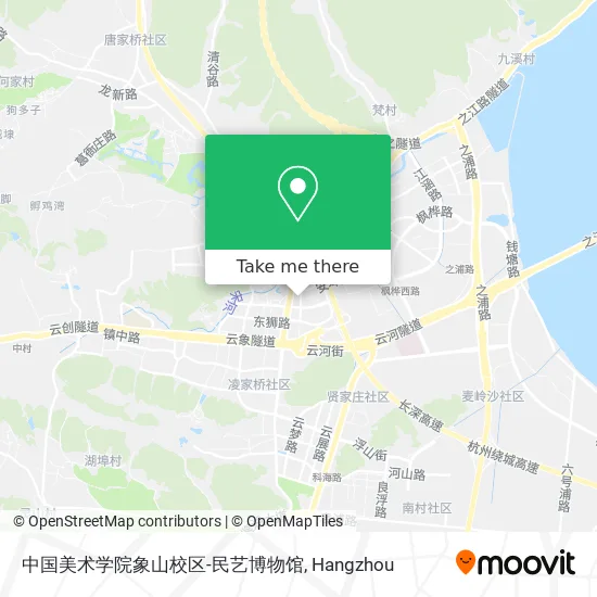 中国美术学院象山校区-民艺博物馆 map