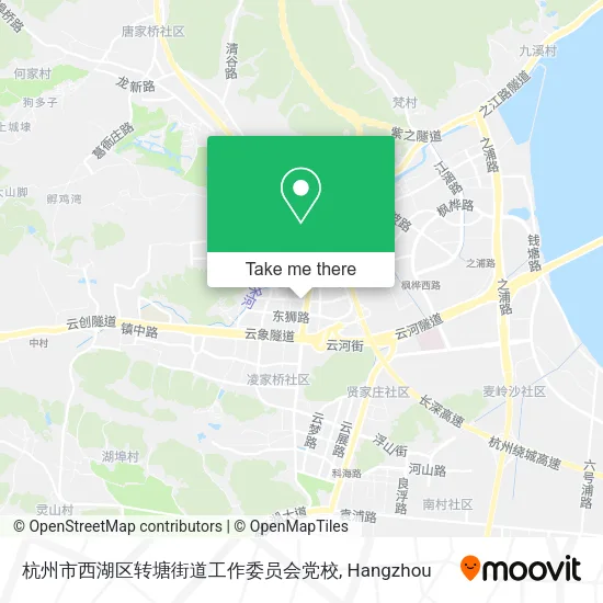 杭州市西湖区转塘街道工作委员会党校 map