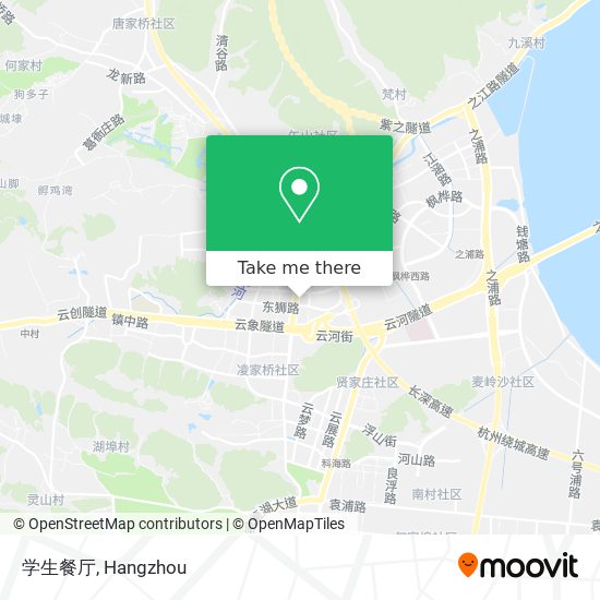 学生餐厅 map
