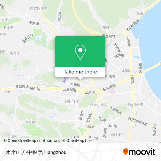 水岸山居-中餐厅 map