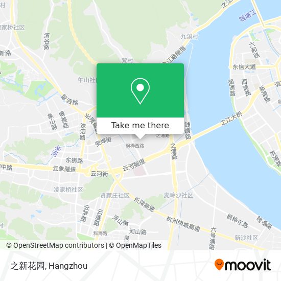 之新花园 map