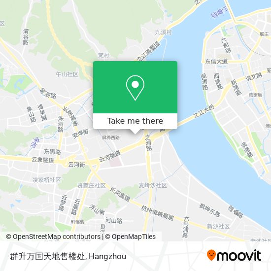 群升万国天地售楼处 map