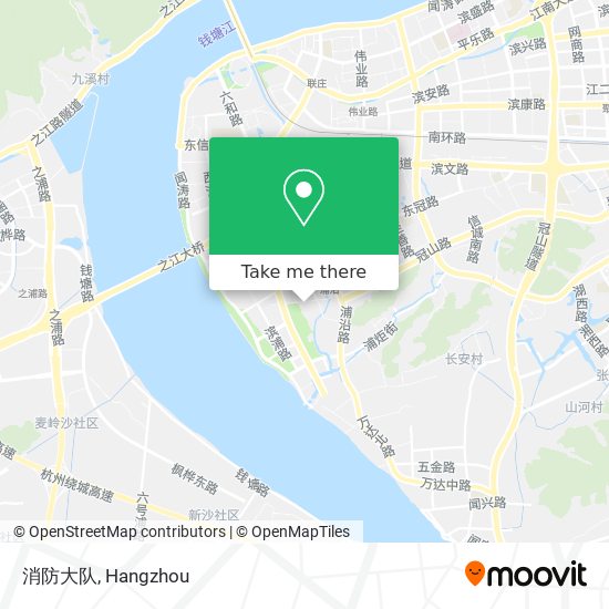 消防大队 map