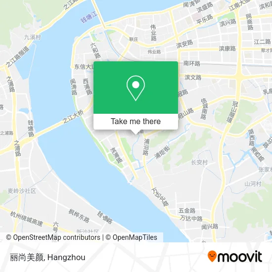 丽尚美颜 map