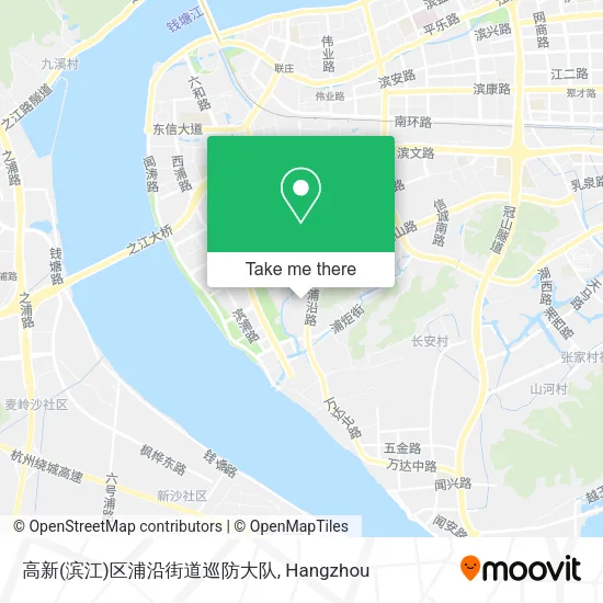 高新(滨江)区浦沿街道巡防大队 map